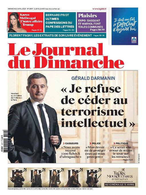 Title details for Le Journal du dimanche by Lagardere Media News - Available